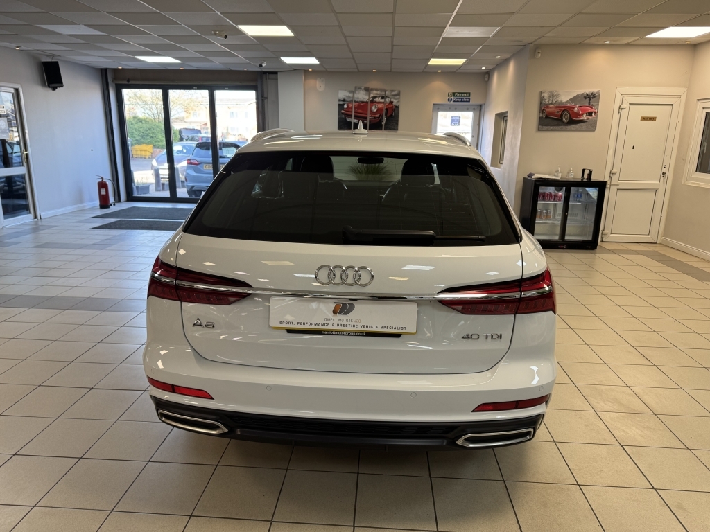 Audi A6 2.0 Tdi S Line Mhev AU19SWF White #4
