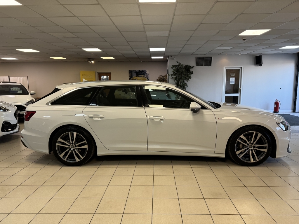 Audi A6 2.0 Tdi S Line Mhev AU19SWF White #6