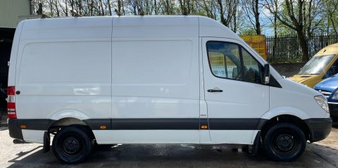 Mercedes-Benz Sprinter 2.1 313 Cdi YF13KHJ White #5