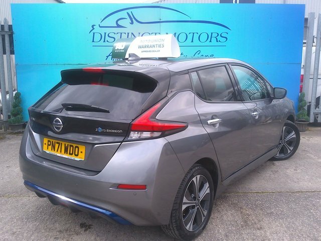 Nissan Leaf E Tekna Hatchback PN71WDO Grey #4