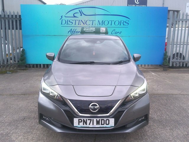 Nissan Leaf E Tekna Hatchback PN71WDO Grey #2