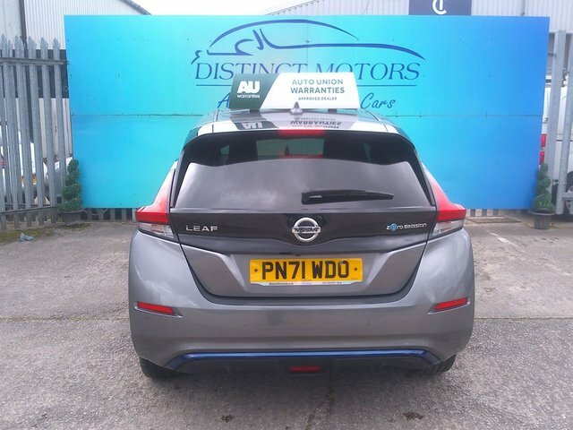 Nissan Leaf E Tekna Hatchback PN71WDO Grey #5