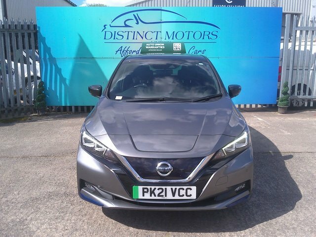 Nissan Leaf E Tekna Hatchback PK21VCC Grey #6