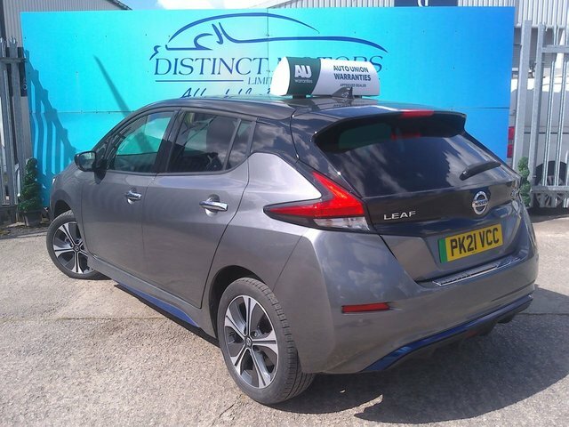 Nissan Leaf E Tekna Hatchback PK21VCC Grey #5