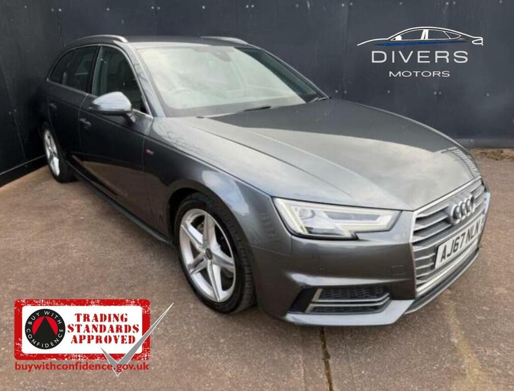 Audi A4 Avant Estate 2.0 Tdi Ultra S Line Euro 6 Ss 2017 Grey