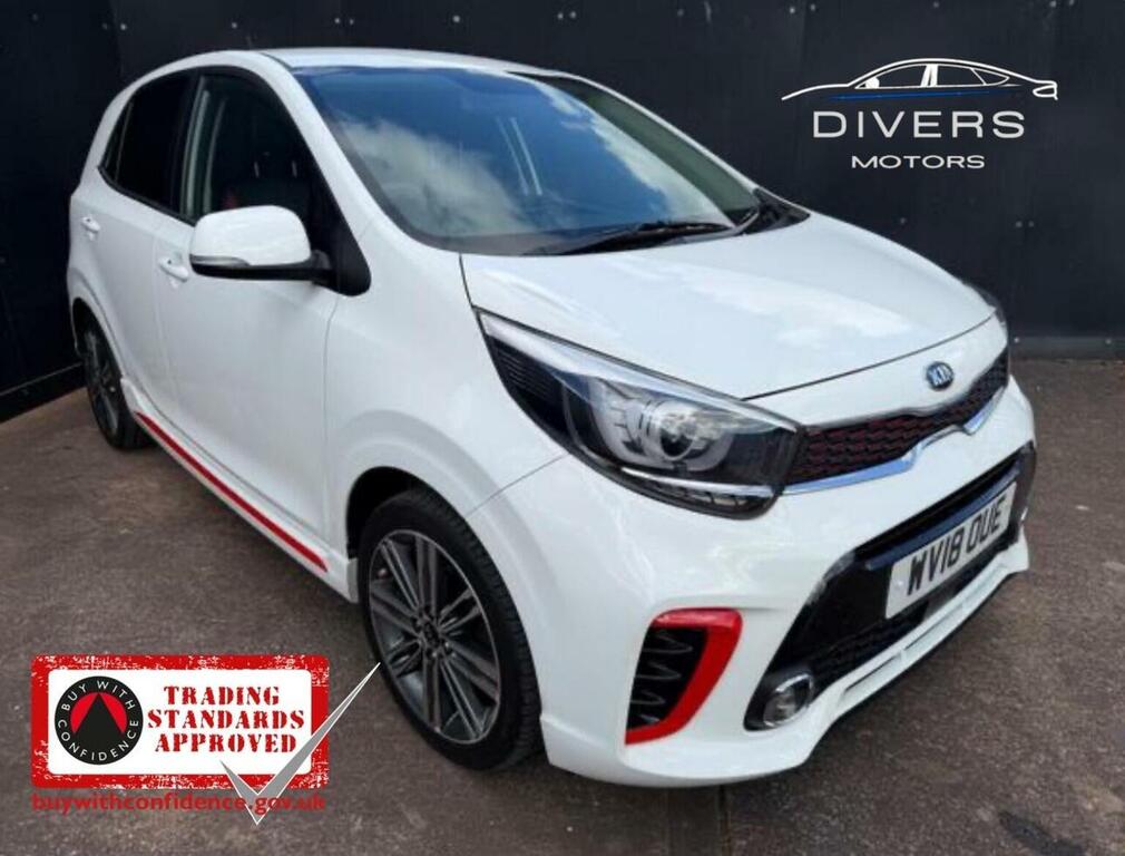 Kia Picanto Hatchback 1.0 Gt-line Euro 6 201818 White