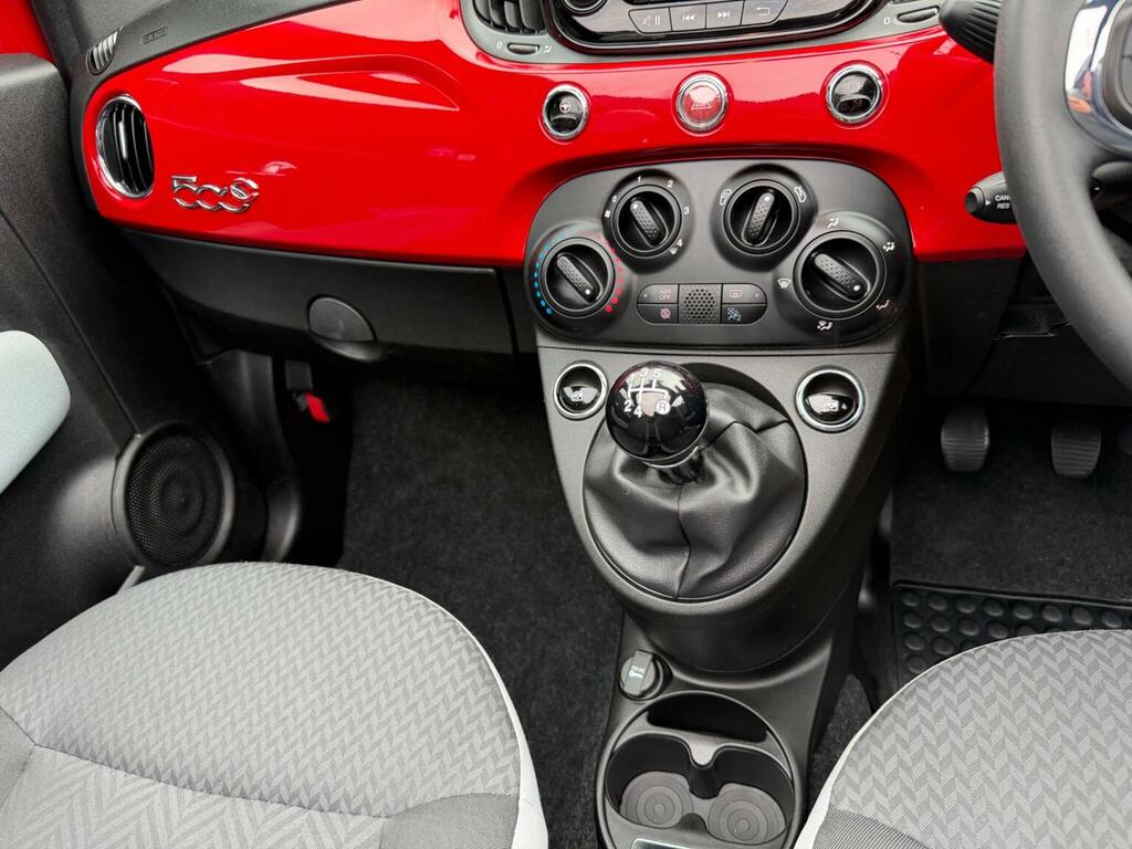Fiat 500C Convertible 1.2 Pop Euro 6 Ss 202020 WG20AUN Red #4