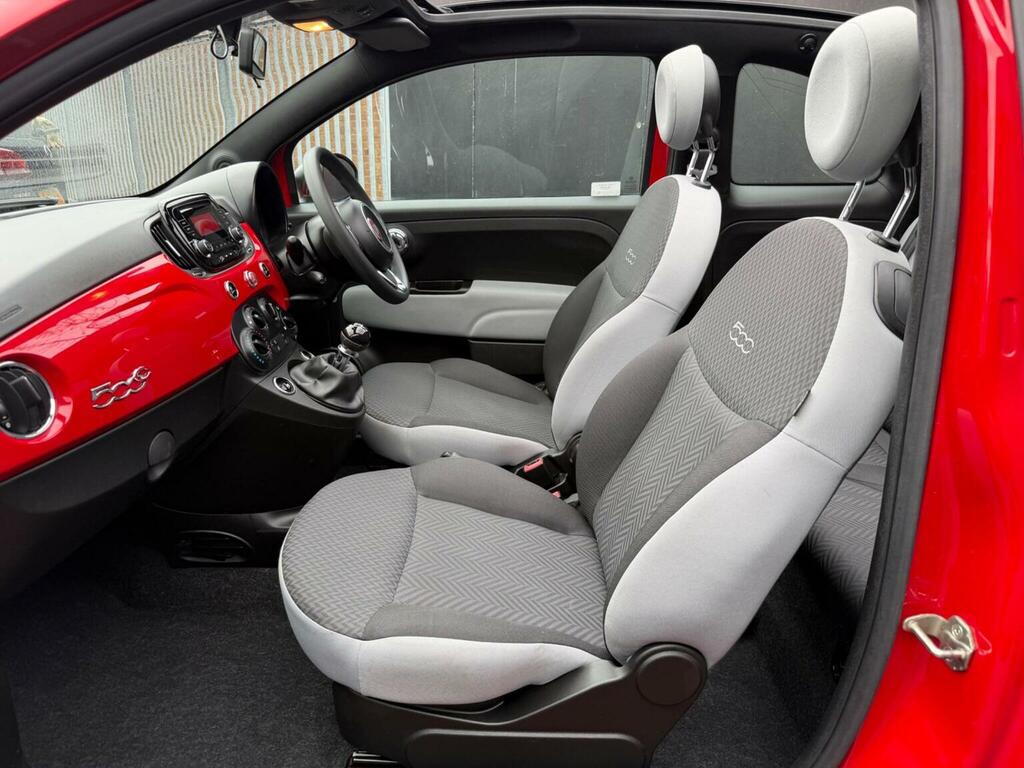 Fiat 500C Convertible 1.2 Pop Euro 6 Ss 202020 WG20AUN Red #6
