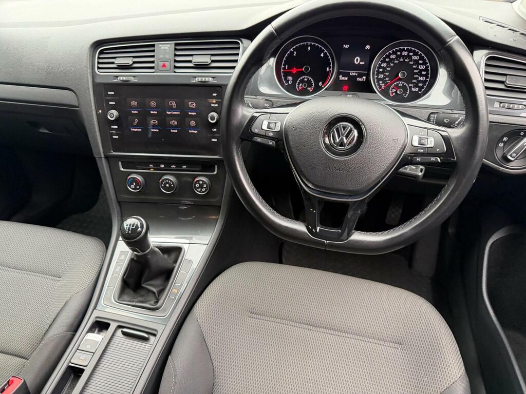 Volkswagen Golf Estate 1.6 Tdi Se Euro 6 Ss 201968 BA68FRZ White #2