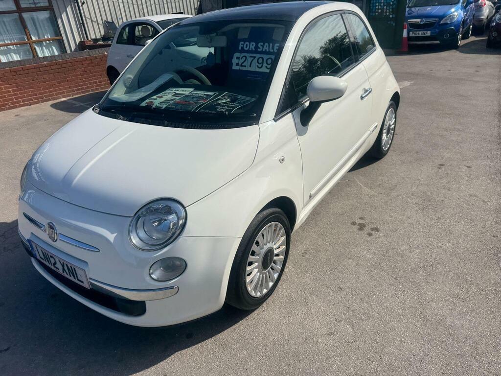 Fiat 500 1.2 Lounge Euro 5 S S LN12XNL White #6