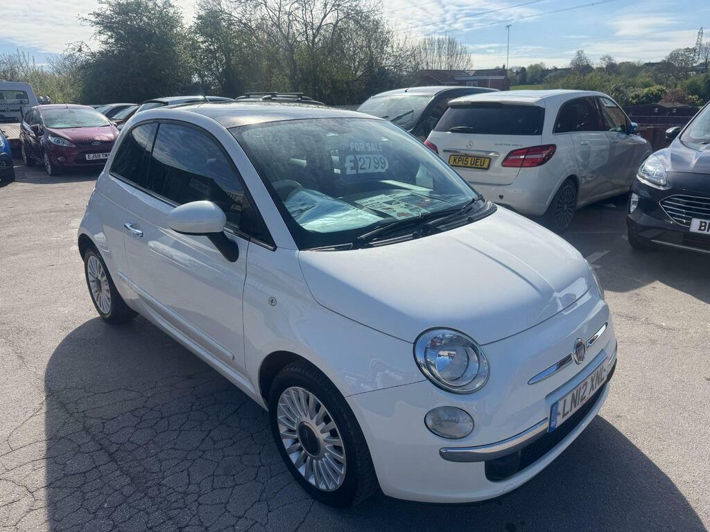 Fiat 500 1.2 Lounge Euro 5 S S White