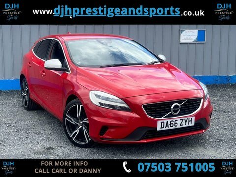 Volvo V40 2.0 D2 R-design Red