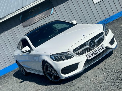 Mercedes-Benz C Class 2.1 C220d Amg KV66OXW White #2