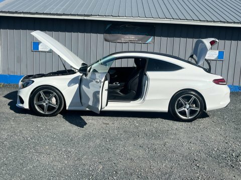 Mercedes-Benz C Class 2.1 C220d Amg KV66OXW White #3