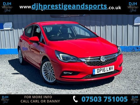 Vauxhall Astra 1.6 Cdti Blueinjection Red