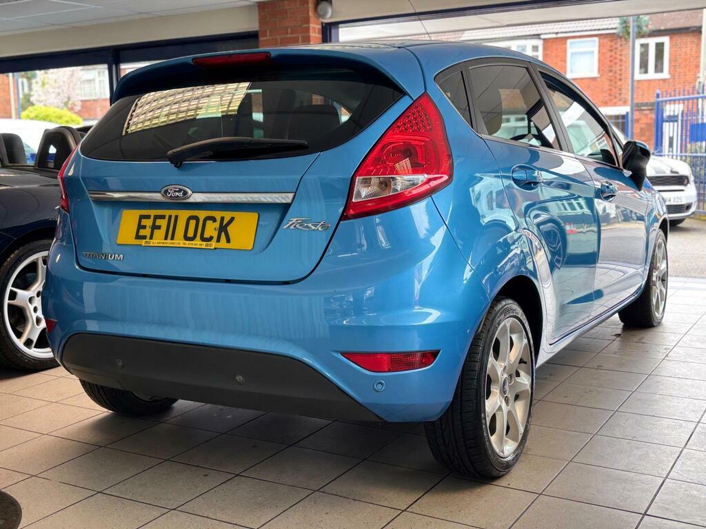 Ford Fiesta 1.4 Titanium  Blue #4