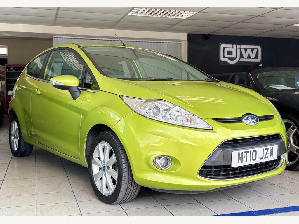 Ford Fiesta 1.25 Zetec MT10JZW Green