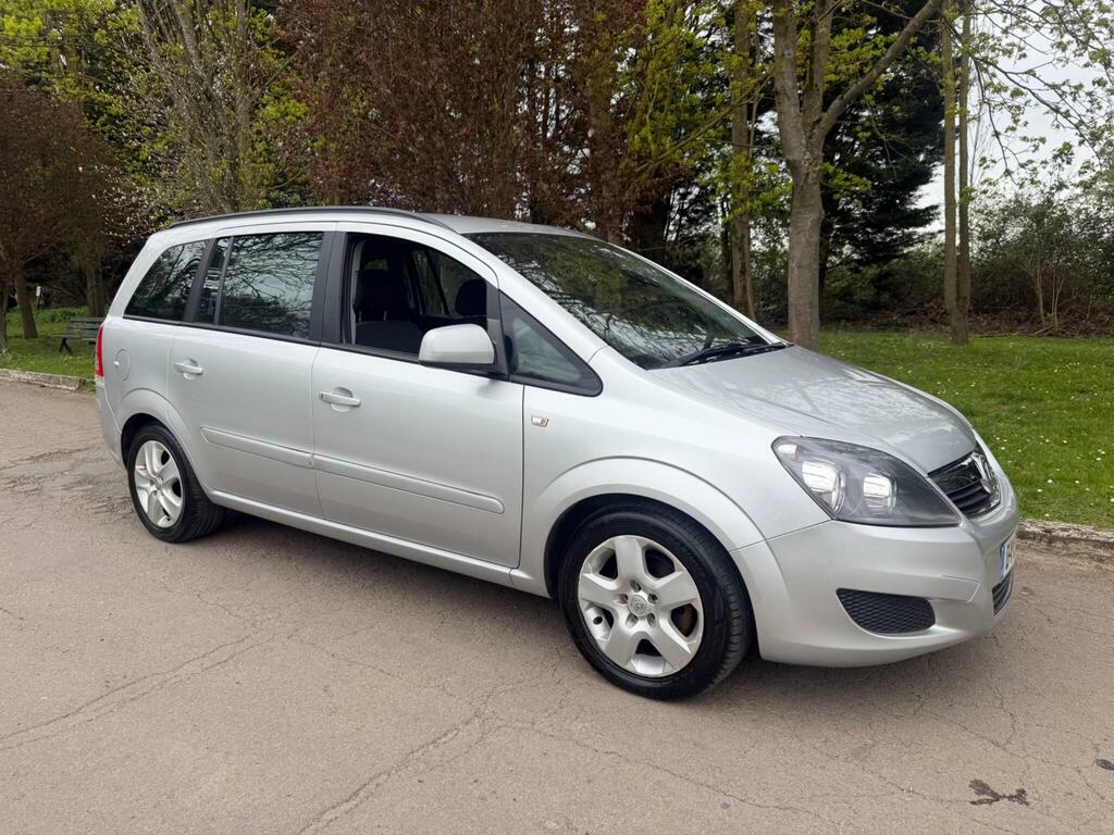 Vauxhall Zafira 1.8 16V Exclusiv Euro 5 Silver