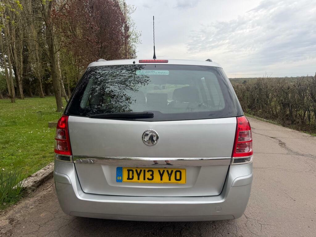 Vauxhall Zafira 1.8 16V Exclusiv Euro 5 Silver #4