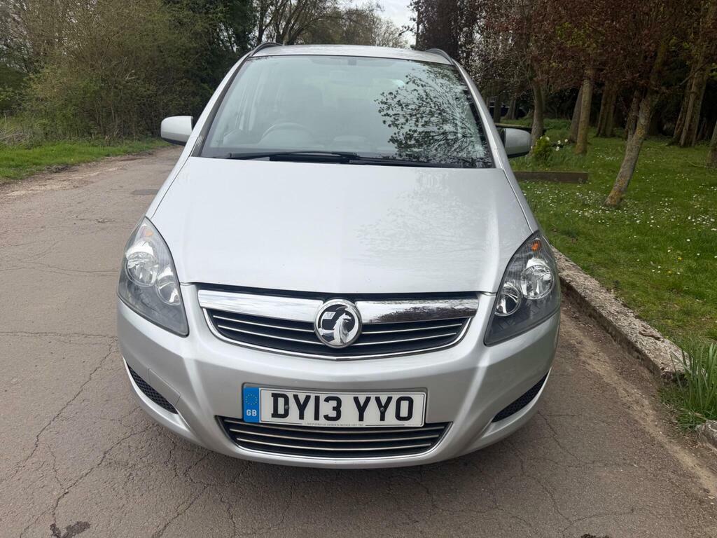 Vauxhall Zafira 1.8 16V Exclusiv Euro 5 Silver #3