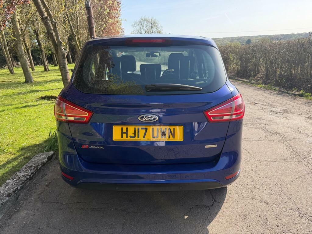 Ford B-Max 1.0T Ecoboost Titanium Navigator Euro 6 HJ17UWN Blue #4