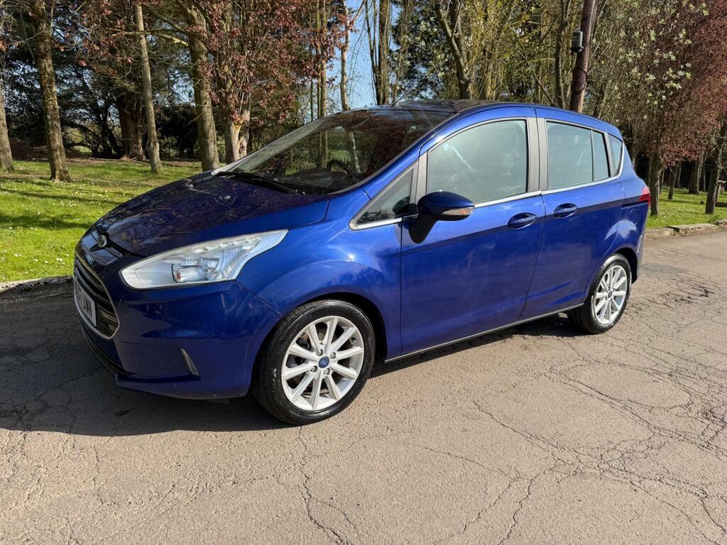 Ford B-Max 1.0T Ecoboost Titanium Navigator Euro 6 HJ17UWN Blue #2