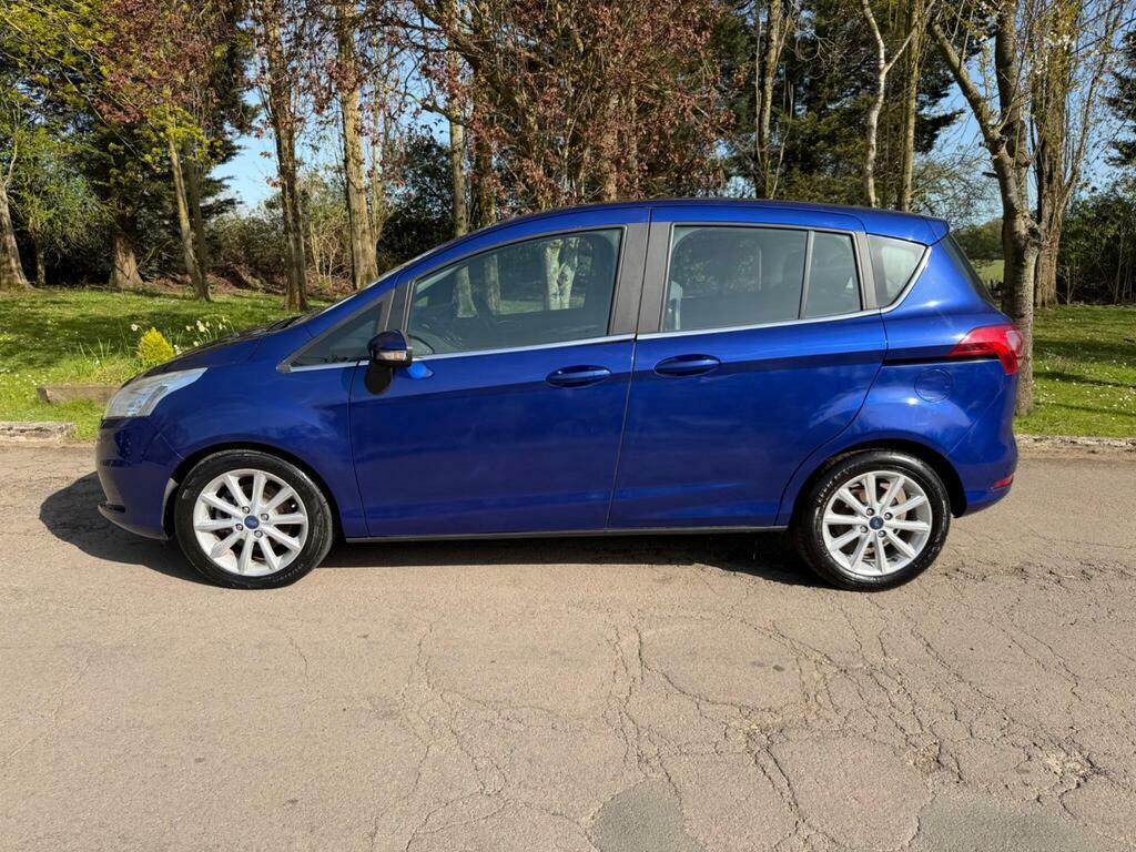 Ford B-Max 1.0T Ecoboost Titanium Navigator Euro 6 HJ17UWN Blue #5