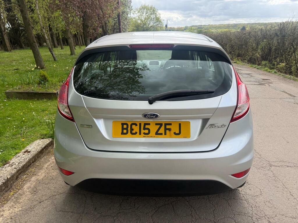Ford Fiesta 1.0T Ecoboost Zetec Euro 6 S S BC15ZFJ Silver #4