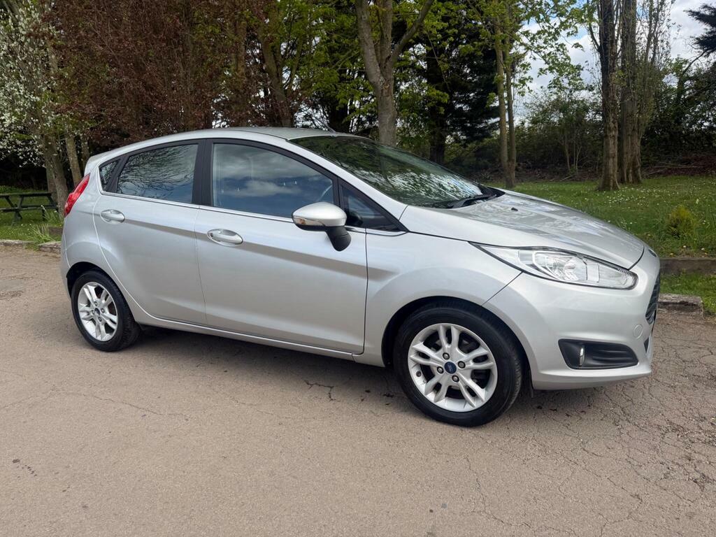 Ford Fiesta 1.0T Ecoboost Zetec Euro 6 S S Silver