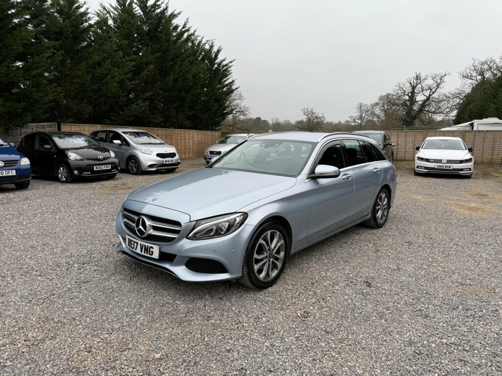 Mercedes-Benz C Class 2.1 C220d Sport G-tronic Euro 6 Ss RE17VNG Silver #5