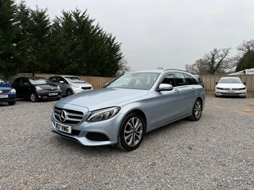 Mercedes-Benz C Class 2.1 C220d Sport G-tronic Euro 6 Ss RE17VNG Silver #6