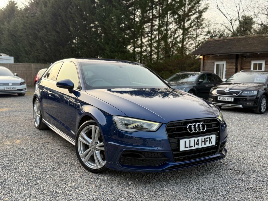 Audi A3 2.0 Tdi S Line Euro 6 Ss LL14HFK Blue #2