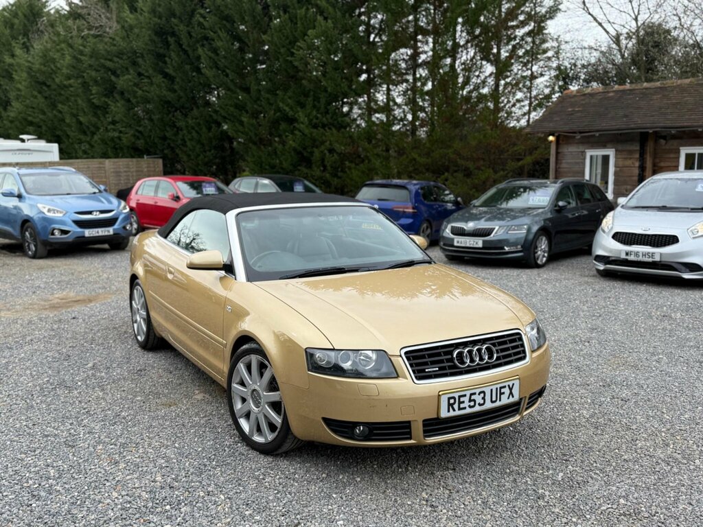 Audi A4 Cabriolet 3.0 Sport Quattro Yellow