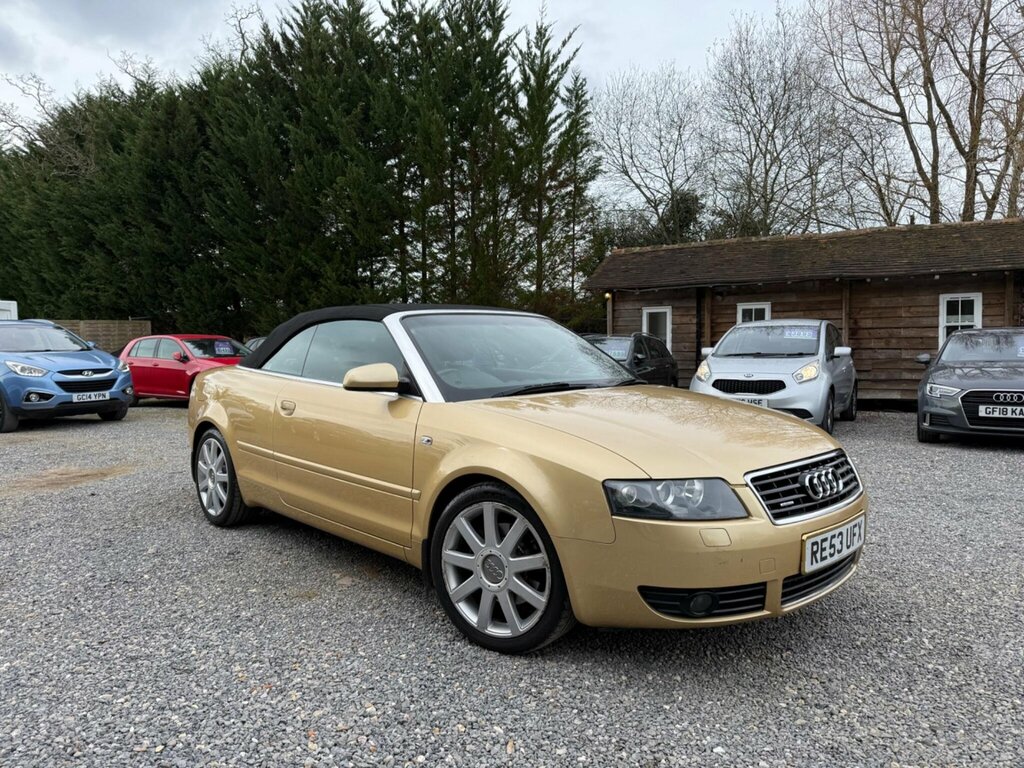 Audi A4 Cabriolet 3.0 Sport Quattro Yellow #5