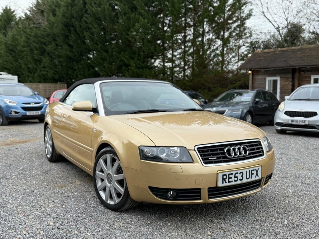 Audi A4 Cabriolet 3.0 Sport Quattro Yellow #2