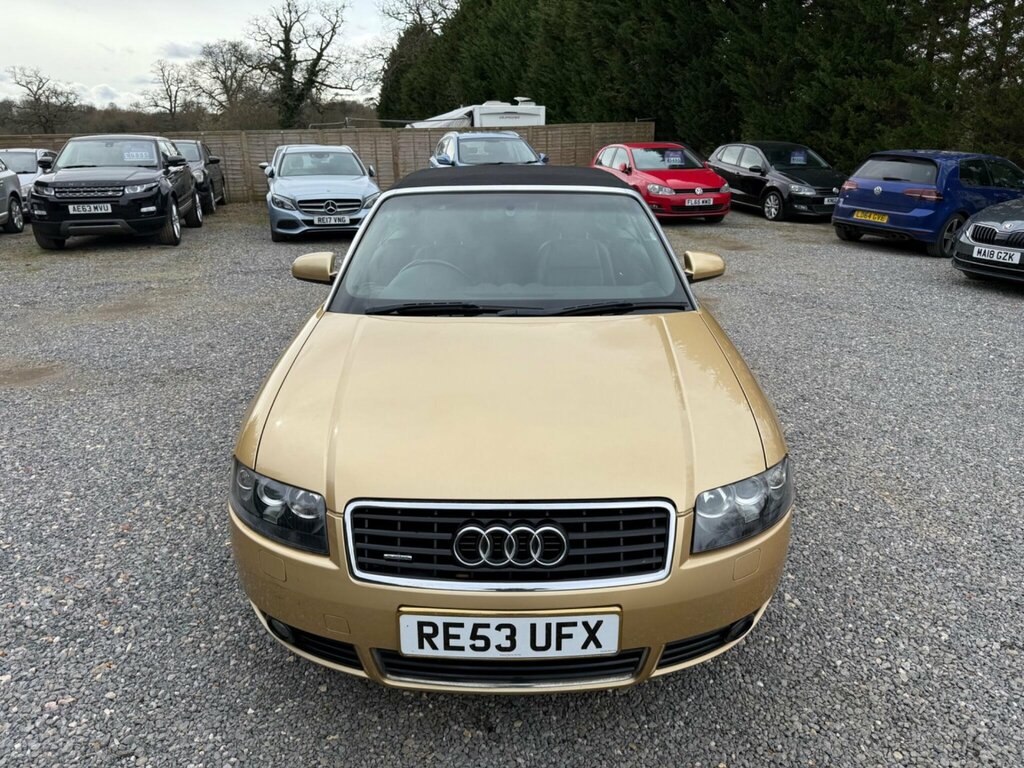 Audi A4 Cabriolet 3.0 Sport Quattro Yellow #3