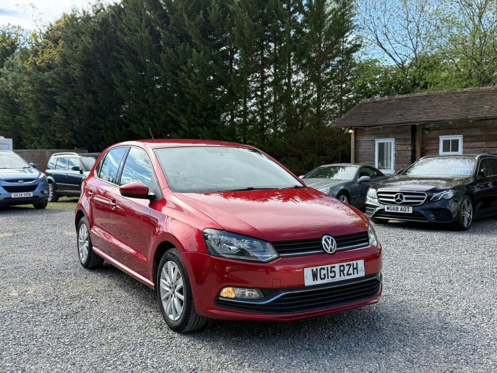 Volkswagen Polo 1.2 Tsi Bluemotion Tech Se Euro 6 Ss WG15RZH Red #2