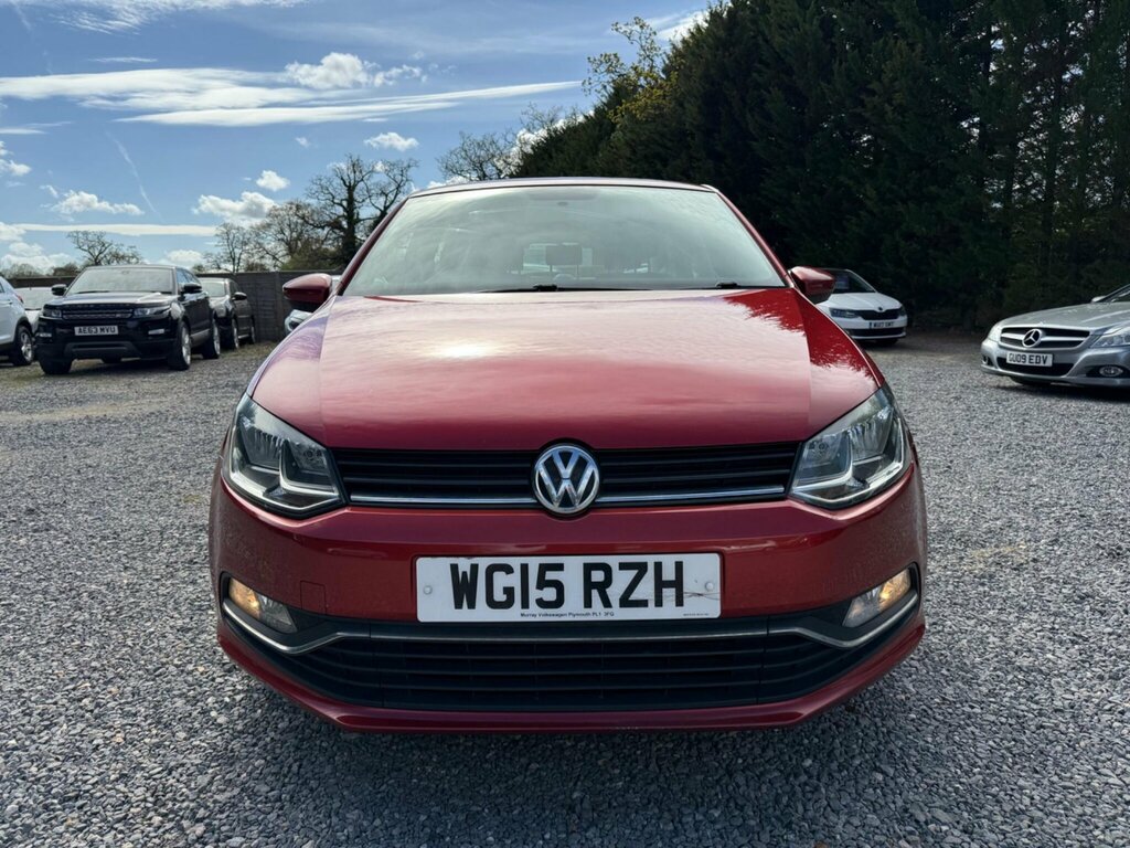 Volkswagen Polo 1.2 Tsi Bluemotion Tech Se Euro 6 Ss WG15RZH Red #4