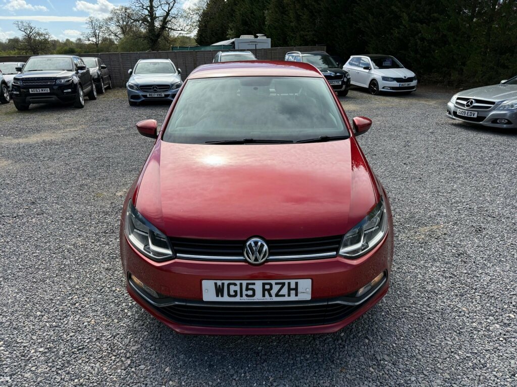 Volkswagen Polo 1.2 Tsi Bluemotion Tech Se Euro 6 Ss WG15RZH Red #3
