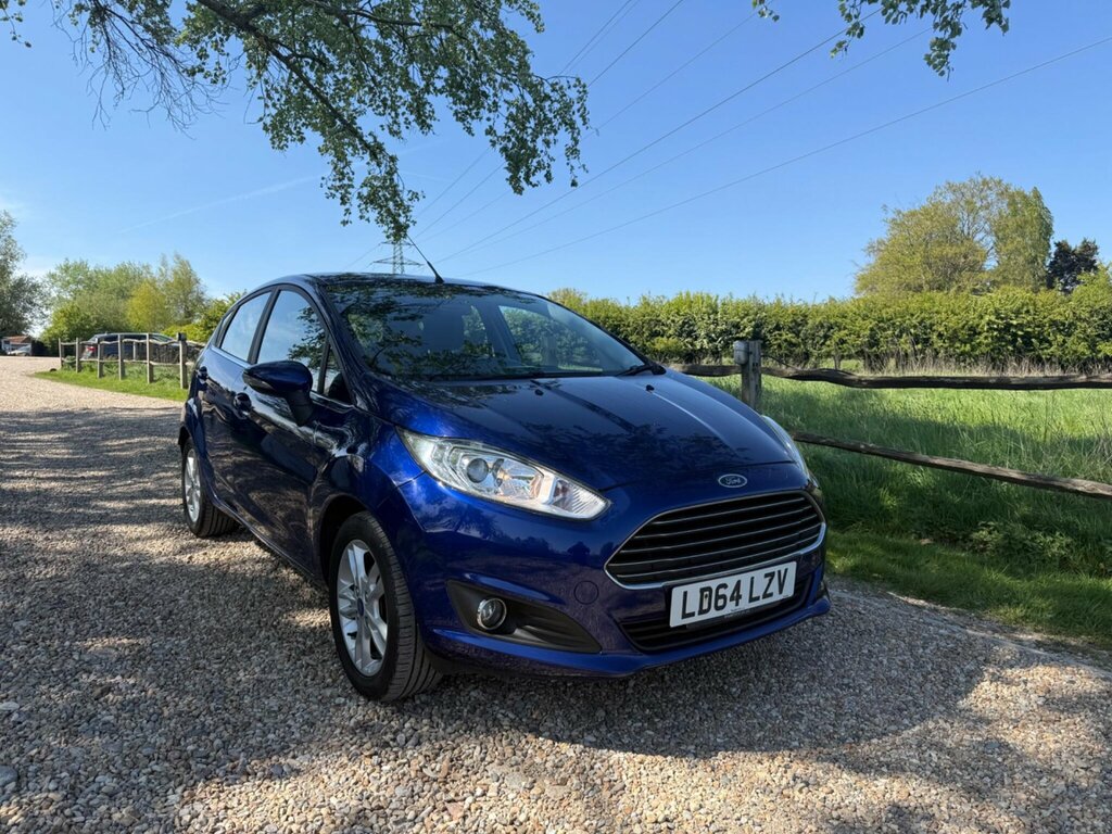 Ford Fiesta 1.25 Zetec Euro 5 LD64LZV Blue #2