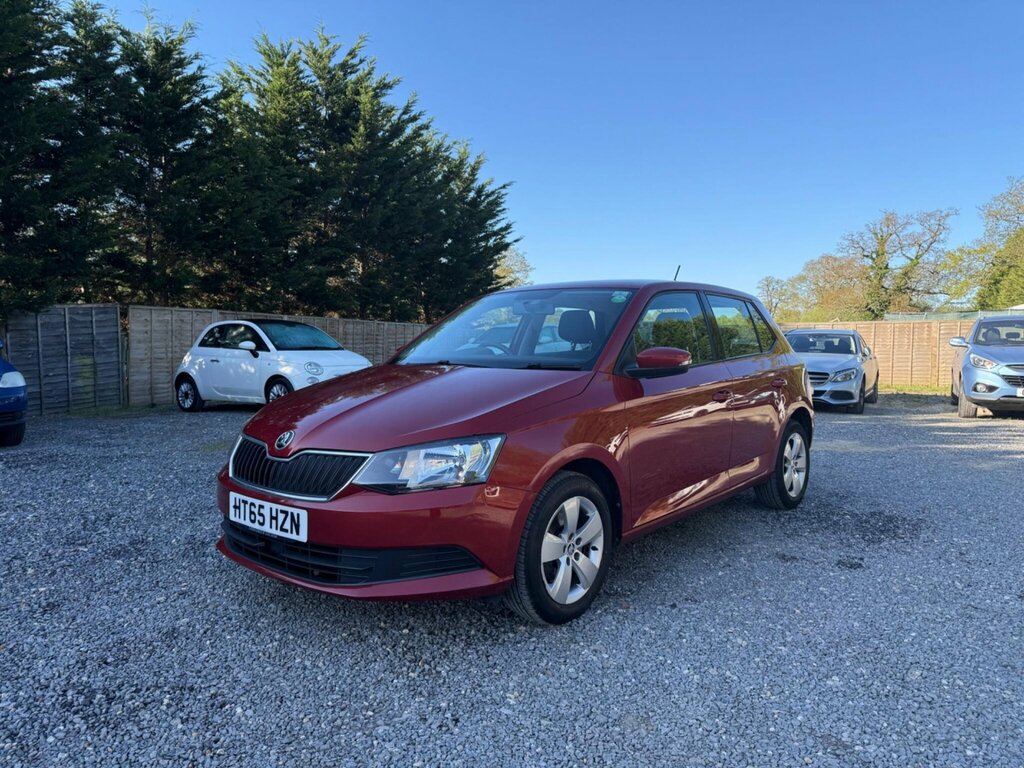 Skoda Fabia 1.2 Tsi Se Euro 6 Ss HT65HZN Red #6