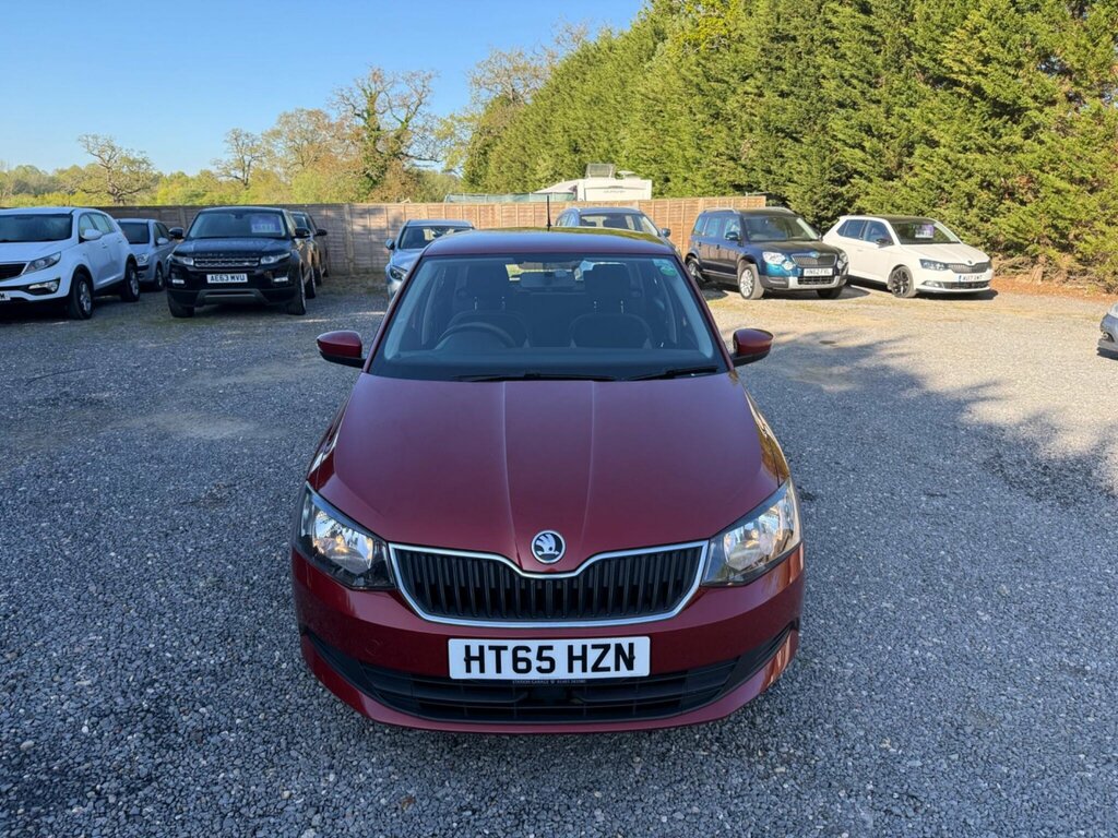 Skoda Fabia 1.2 Tsi Se Euro 6 Ss HT65HZN Red #3