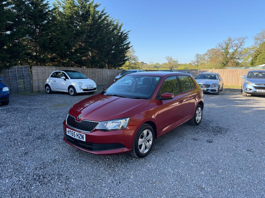 Skoda Fabia 1.2 Tsi Se Euro 6 Ss HT65HZN Red #5