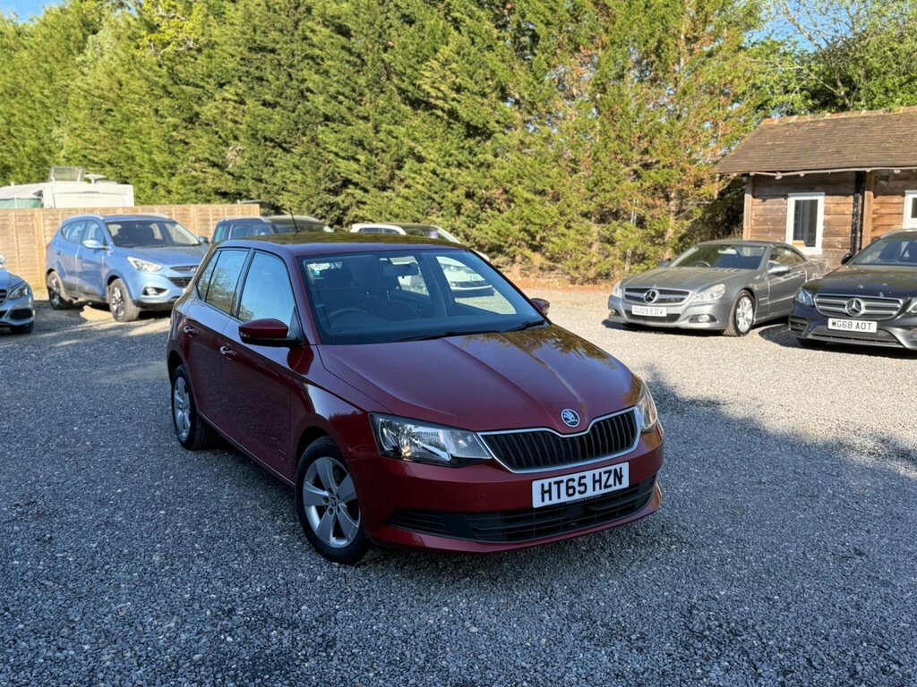 Skoda Fabia 1.2 Tsi Se Euro 6 Ss Red