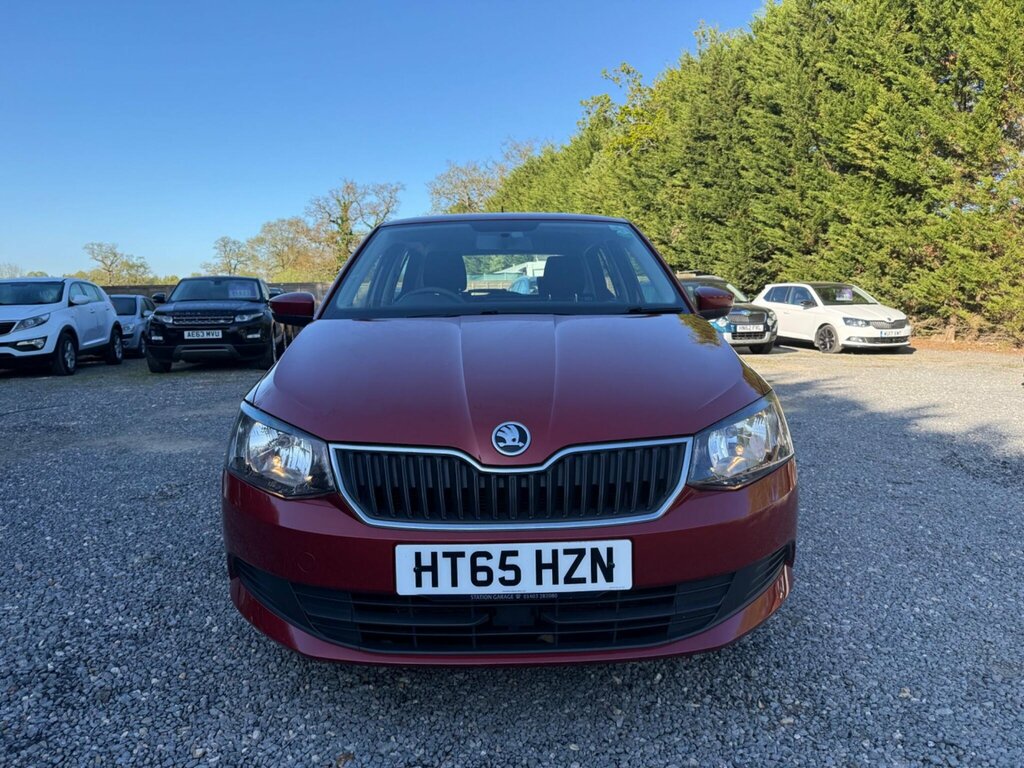 Skoda Fabia 1.2 Tsi Se Euro 6 Ss HT65HZN Red #4