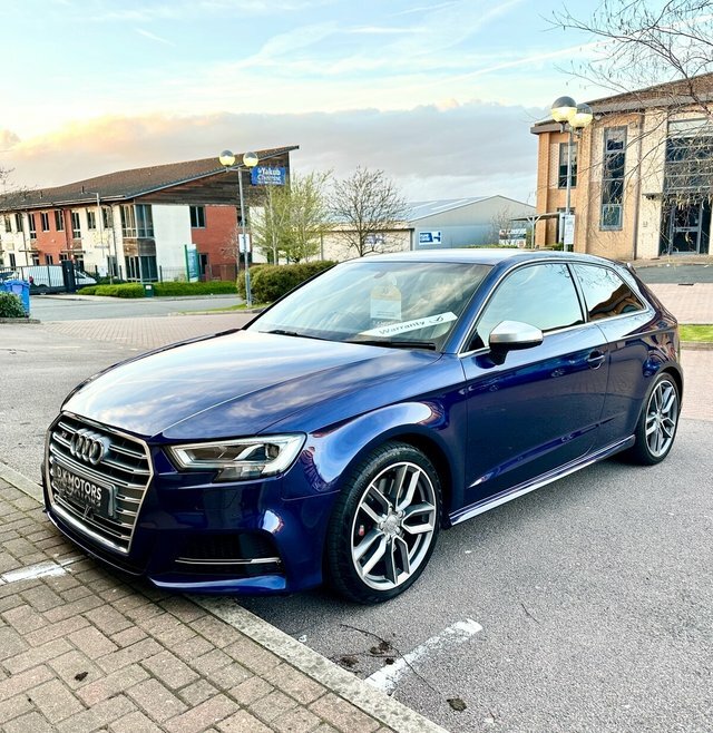 Audi S3 2.0 Tfsi Hatchback S Tronic Quattro Eur WN66ANP Blue #6