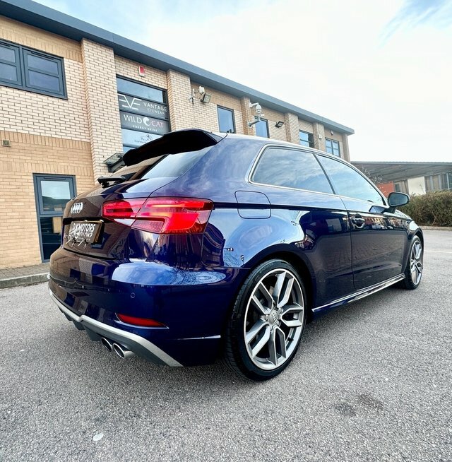 Audi S3 2.0 Tfsi Hatchback S Tronic Quattro Eur WN66ANP Blue #4