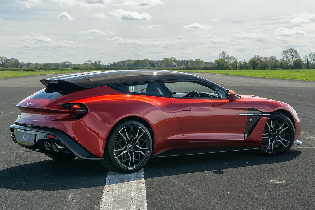 Aston Martin Vanquish S Zagato Shooting Brake Red #2