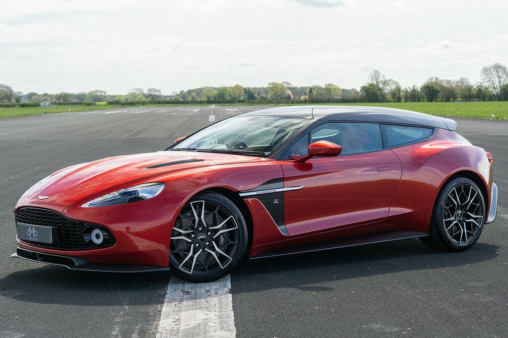 Aston Martin Vanquish S Zagato Shooting Brake Red