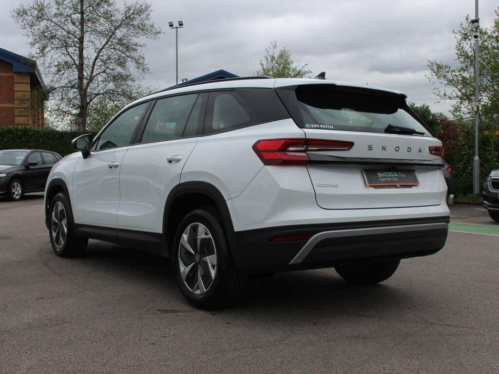 Skoda Kodiaq 2.0 Tdi Se Dsg 7 Seat YK75RFL White #3